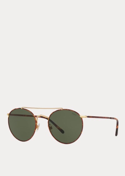 Men's Polo Ralph Lauren Wimbledon Panto Sunglasses | 487123TIR